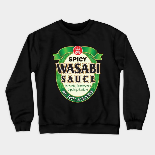 Spicy Wasabi Sauce Costume Crewneck Sweatshirt by dreambeast.co